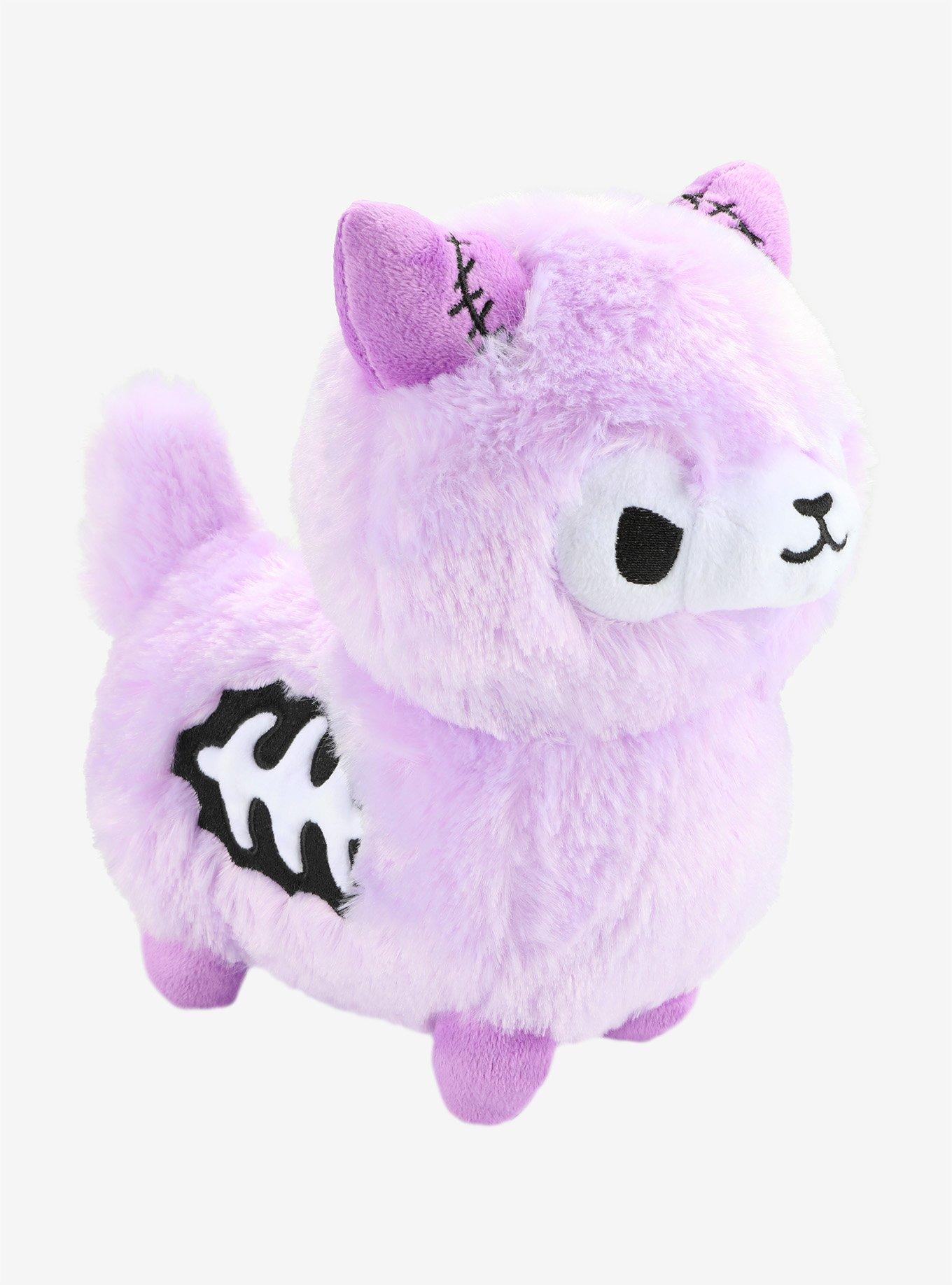 Zombie Alpaca Lavender Plush, , hi-res