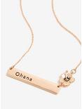 Disney Lilo & Stitch Ohana Bar Necklace - BoxLunch Exclusive, , hi-res