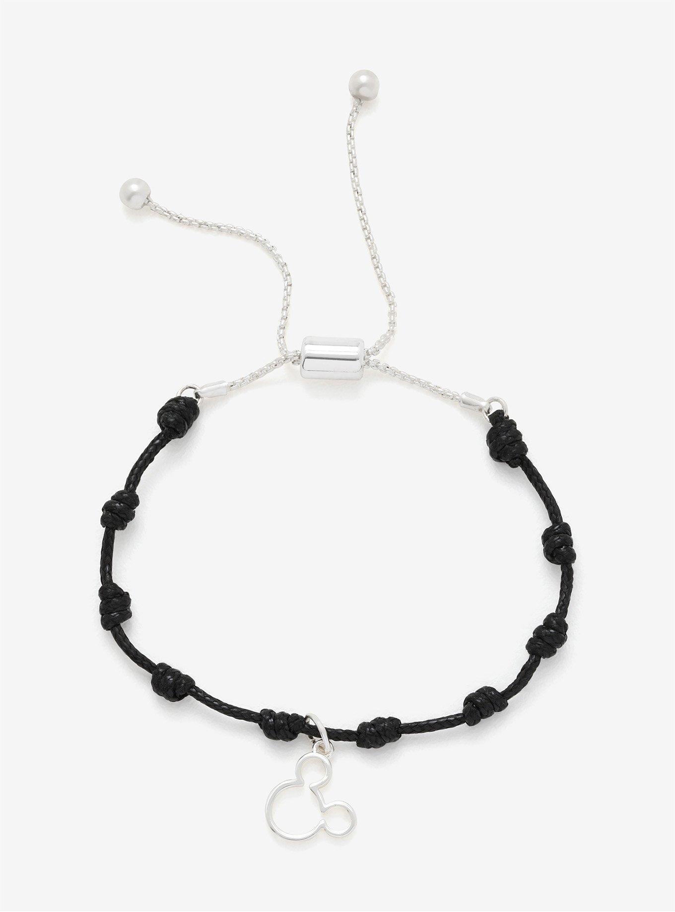 Disney Mickey Mouse Knot Charm Bracelet, , hi-res