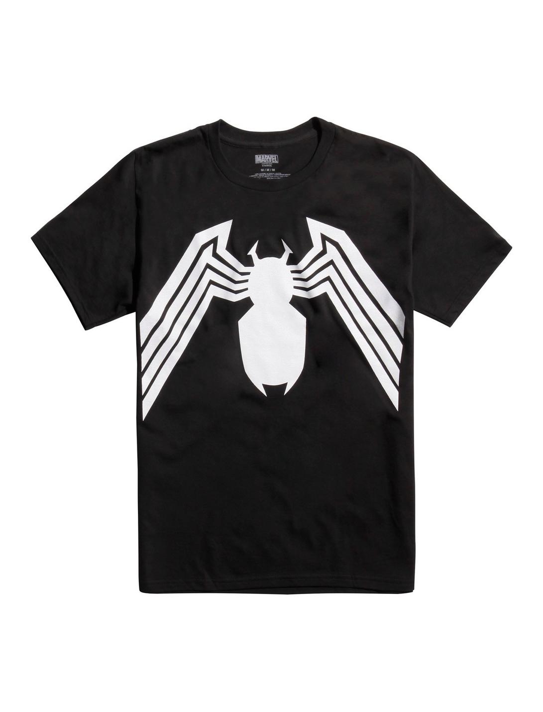 Marvel Spider-Man Venom Logo T-Shirt, BLACK, hi-res