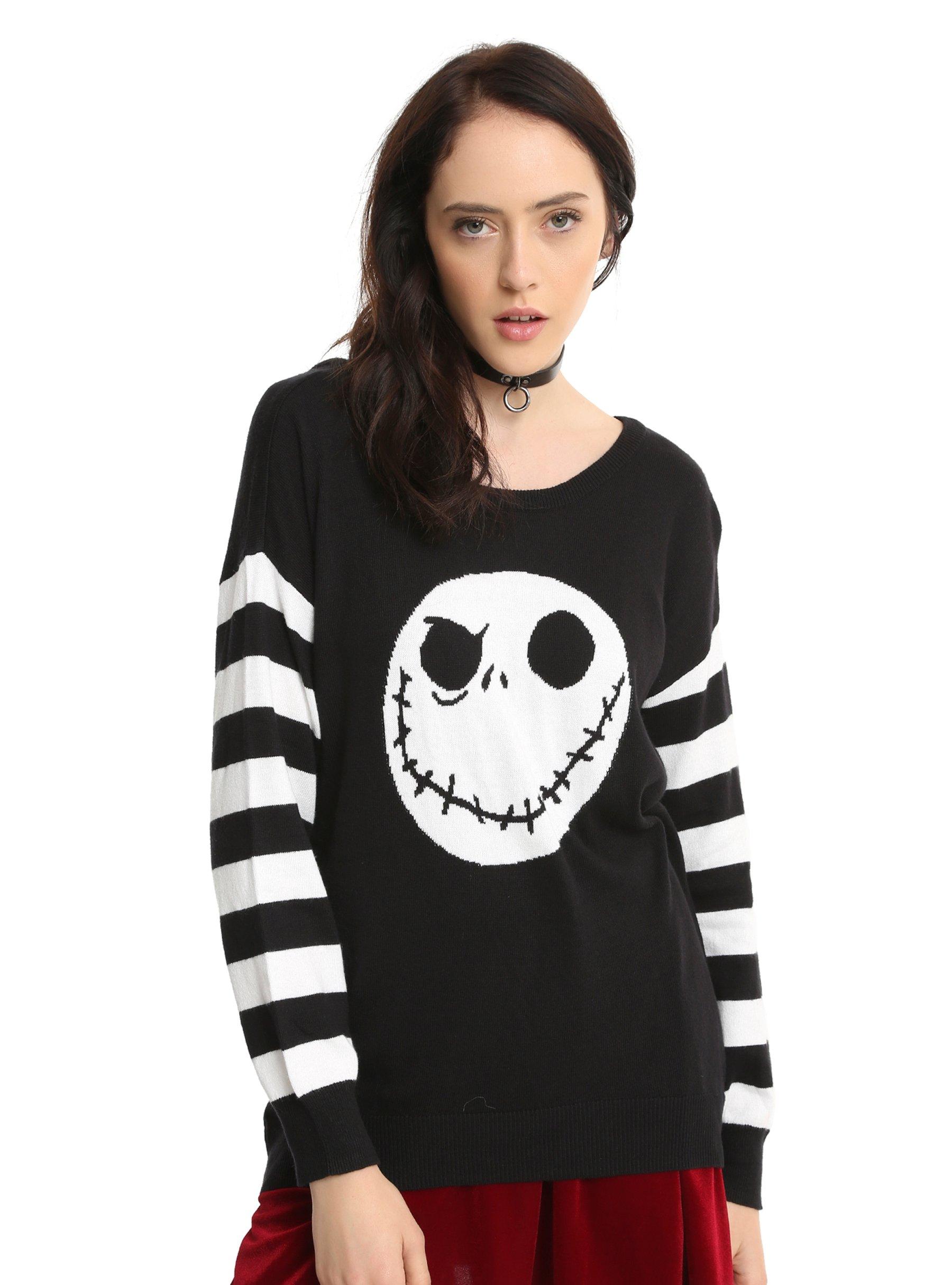 Jack skellington hotsell sweatshirt women's