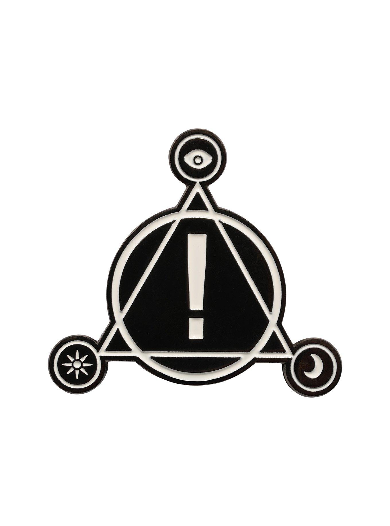 Panic! At The Disco Symbol Enamel Pin, , hi-res