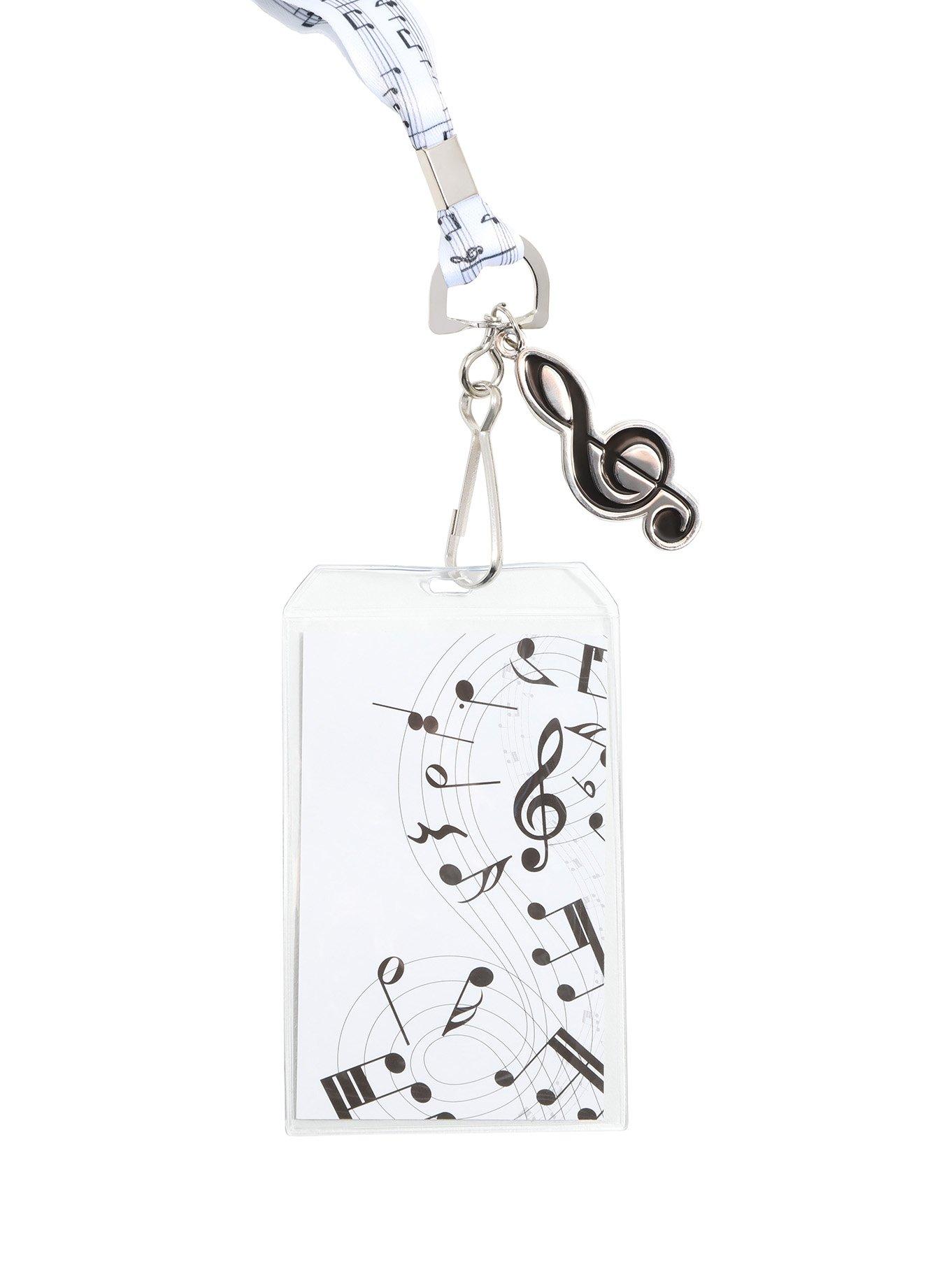 Music Notes Lanyard, , hi-res