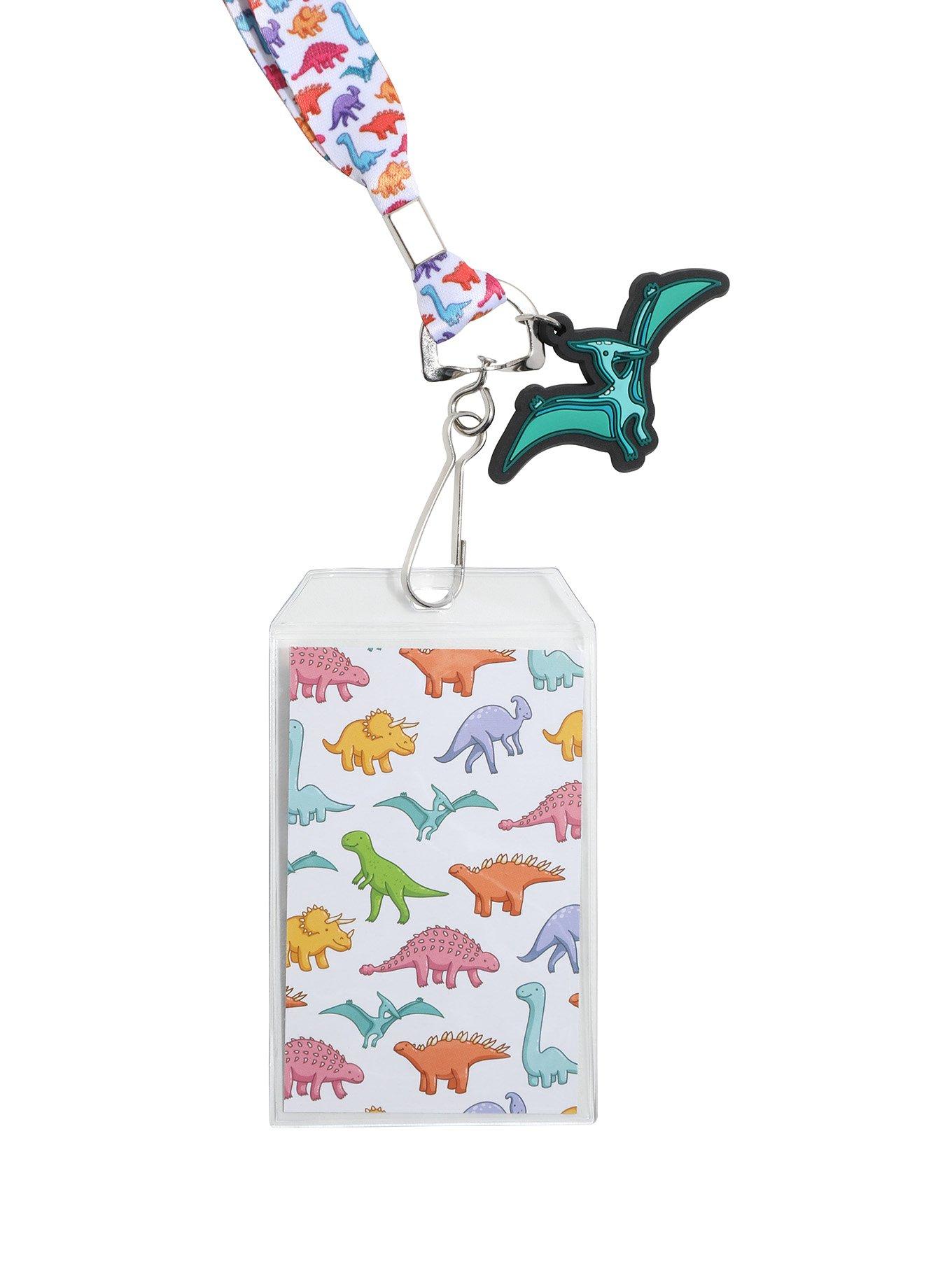 Dinosaur Toss Print Lanyard, , hi-res