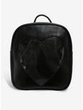 Heart Cutout Faux Leather Mini Backpack, , hi-res