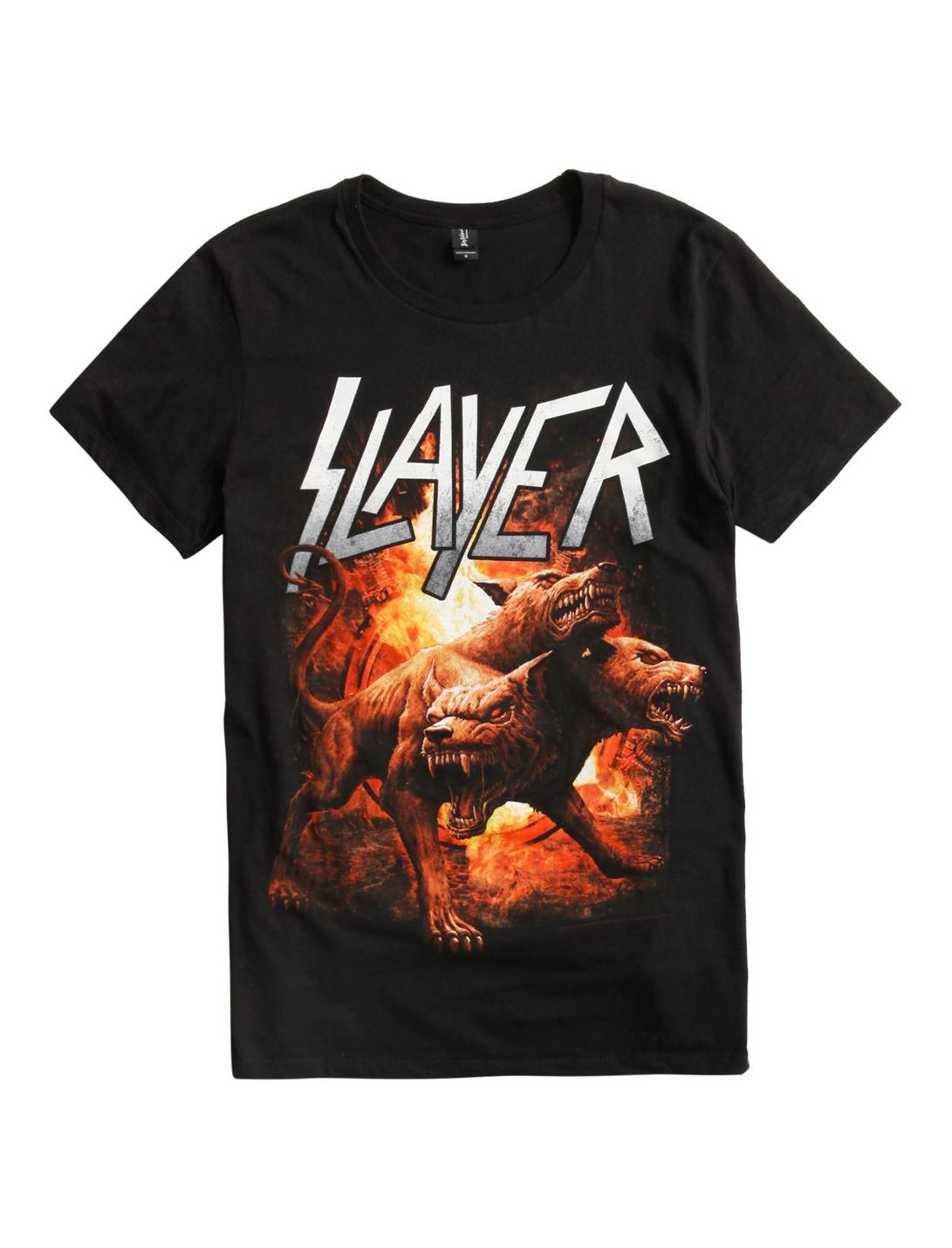 Slayer Devil Dog T-Shirt, BLACK, hi-res