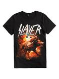 Slayer Devil Dog T-Shirt, BLACK, hi-res