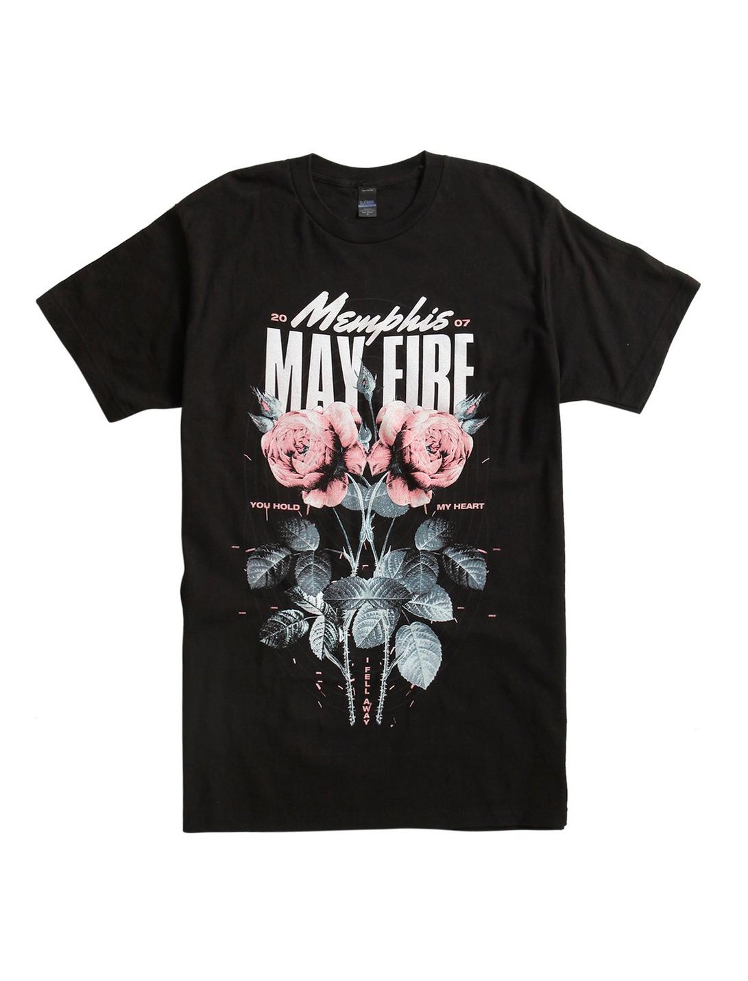 Memphis May Fire You Hold My Heart T-Shirt, BLACK, hi-res