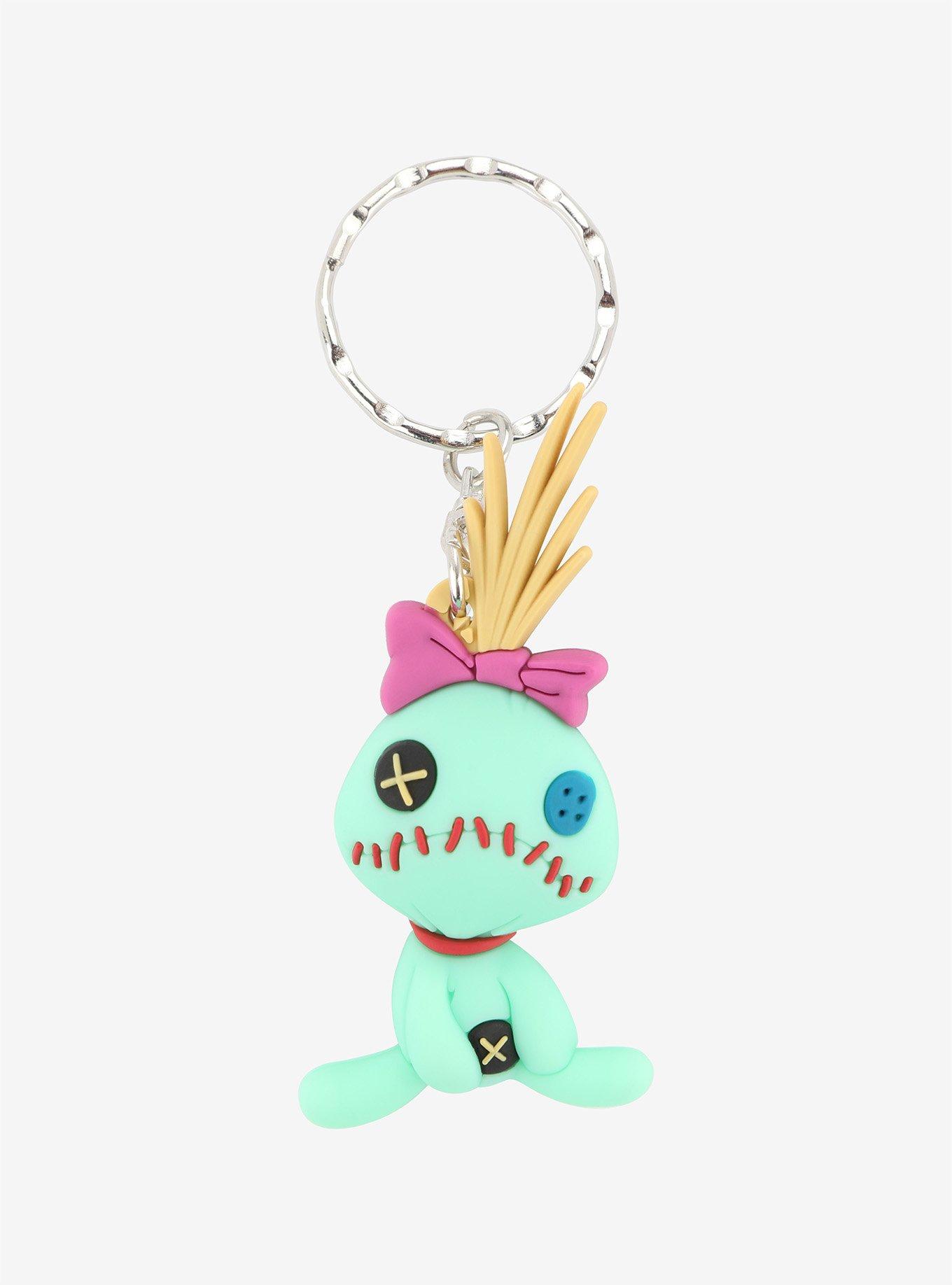 Disney Lilo & Stitch 3D Scrump Key Chain, , hi-res