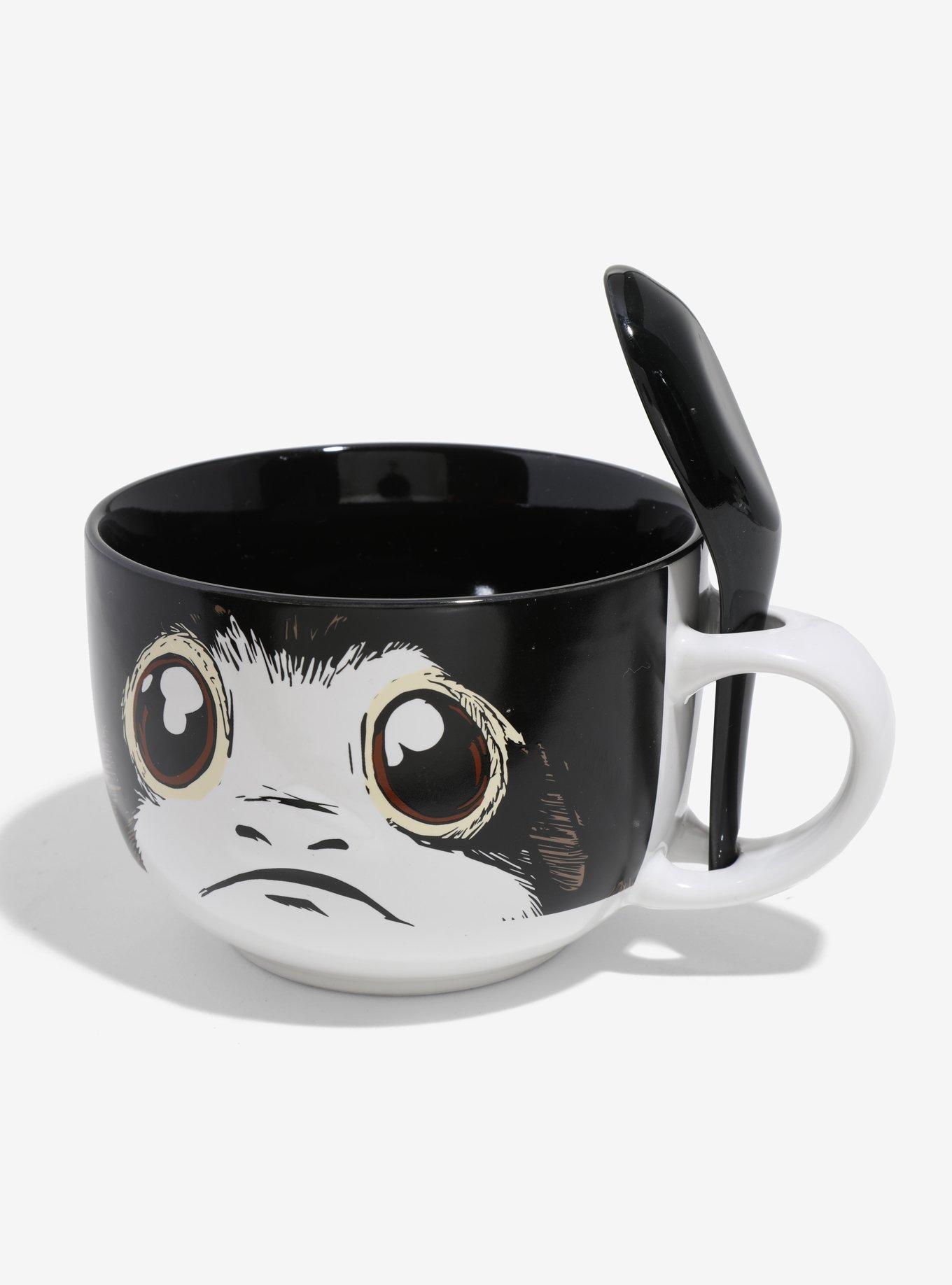 Star Wars: The Last Jedi Porg Soup Mug With Spoon, , hi-res