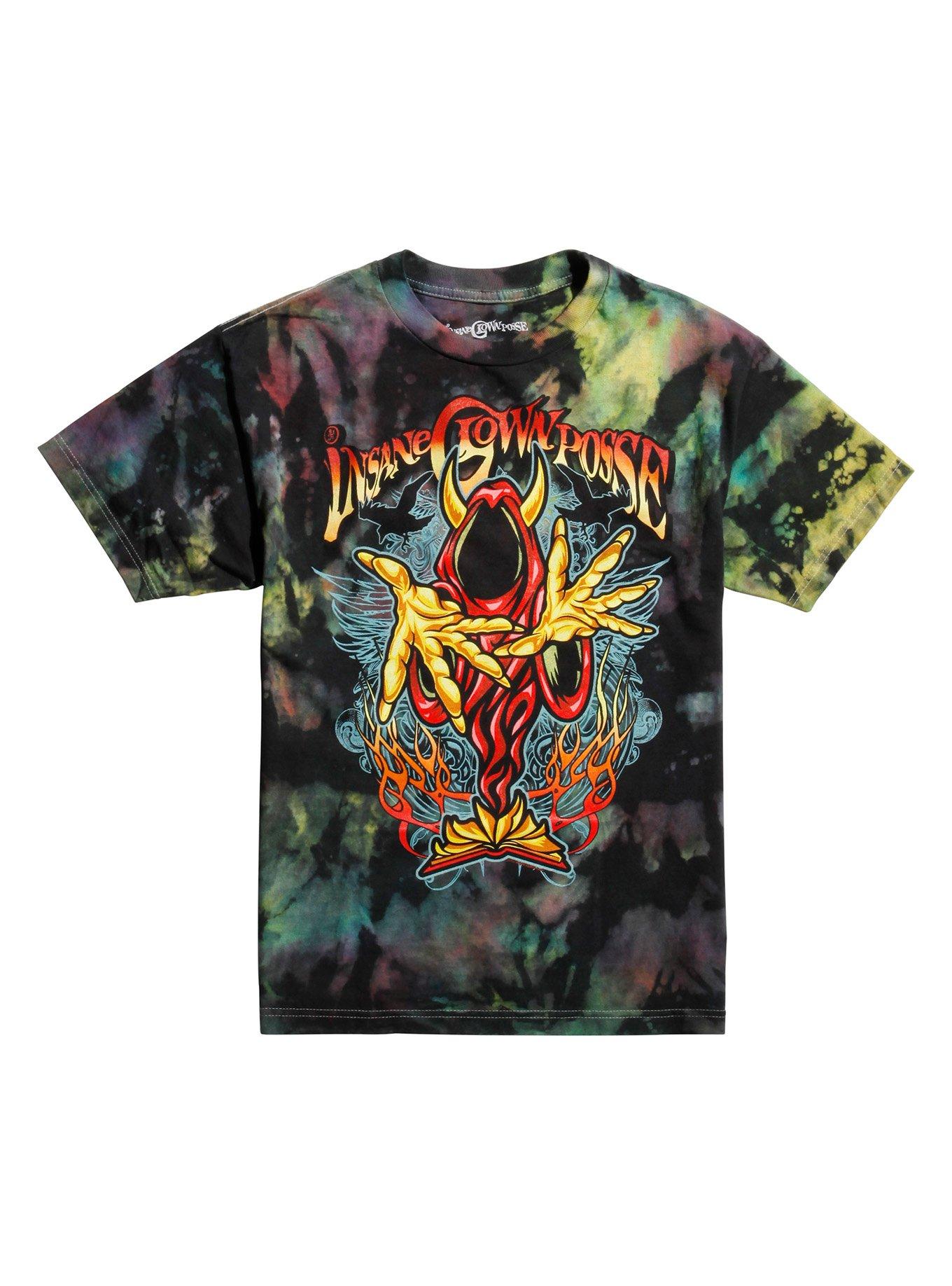 Insane Clown Posse The Wraith Hell s Pit Tie Dye T Shirt