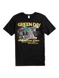 Green Day Revolution Radio Guitar T-Shirt, BLACK, hi-res