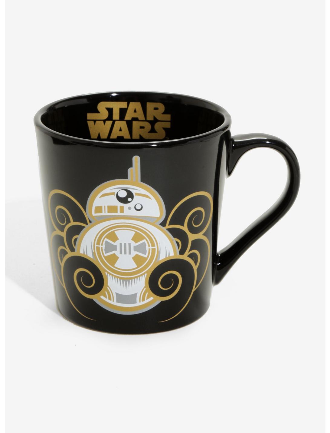 Star Wars BB-8 Black & Gold Ceramic Mug, , hi-res