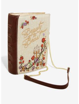 Plus Size Danielle Nicole Disney Beauty And The Beast Book Clutch, , hi-res