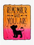Disney The Lion King Remember Who You Are Throw Blanket, , hi-res