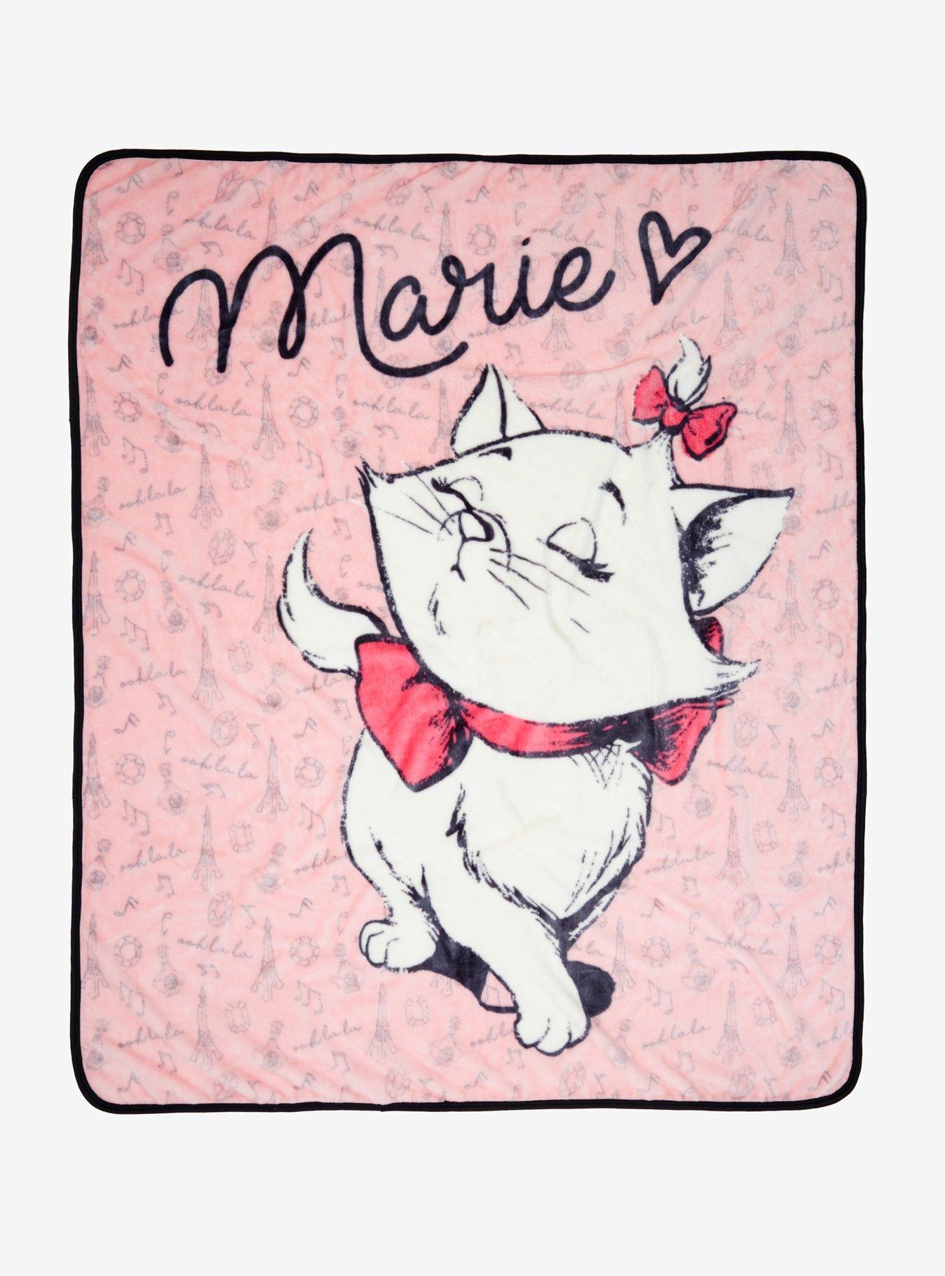 Disney The Aristocats Marie Throw Blanket, , hi-res