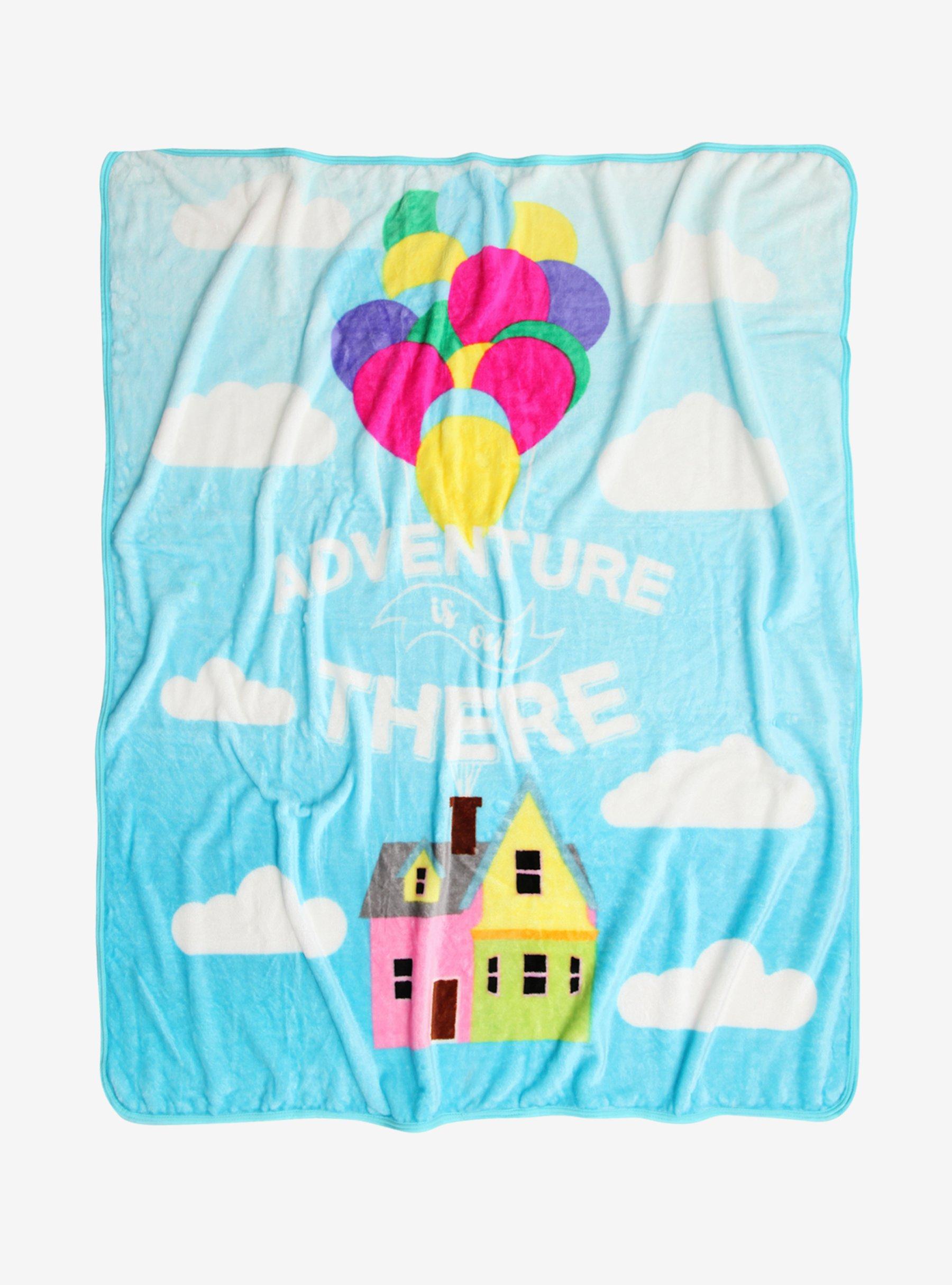 Disney Pixar Up Adventure Is Out There Throw Blanket Hot Topic