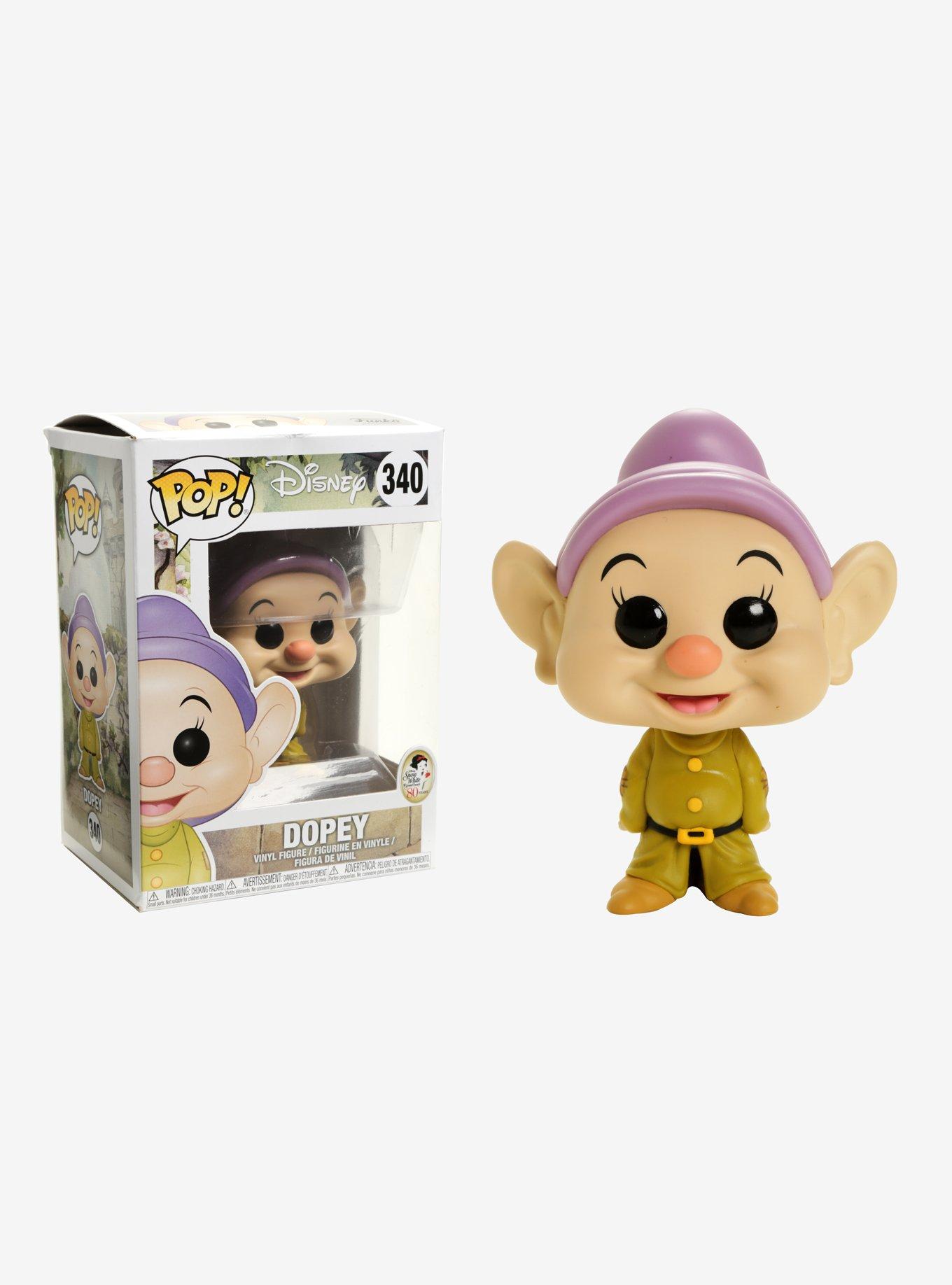 Funko Pop! Disney Snow White And The Seven Dwarfs Dopey Vinyl Figure, , hi-res