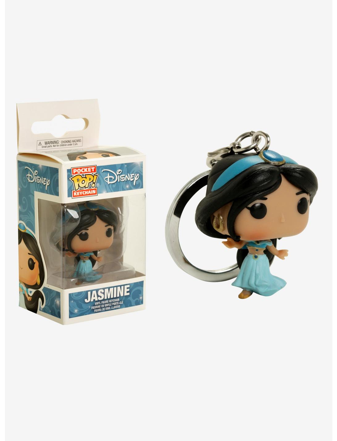 Funko Pocket Pop! Disney Aladdin Princess Jasmine Key Chain, , hi-res