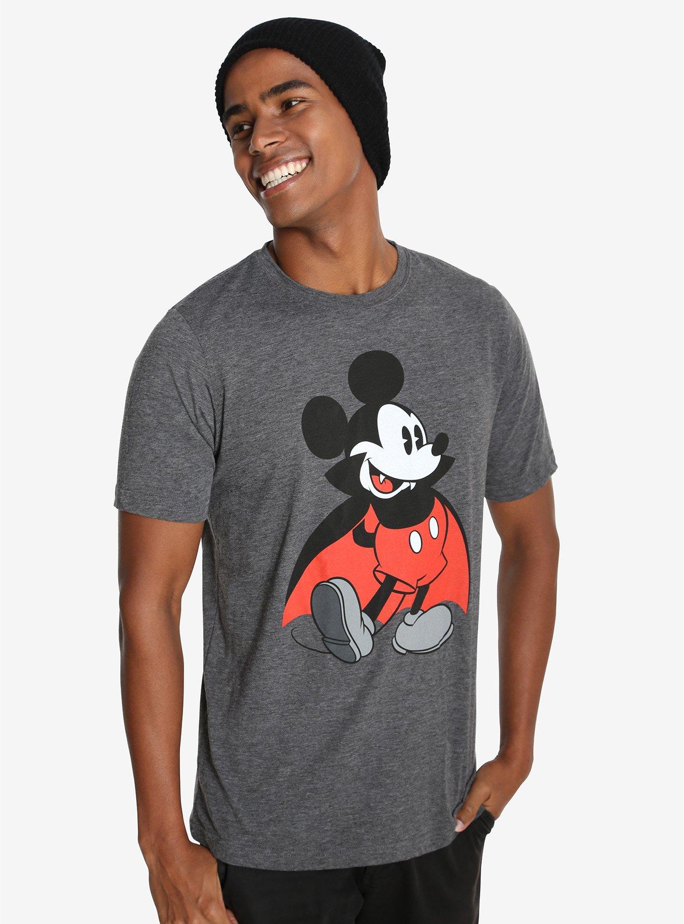 Disney Mickey Mouse Vampire T-Shirt, CHARCOAL, hi-res
