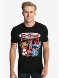 Disney Lilo & Stitch Kanji T-Shirt, BLACK, hi-res