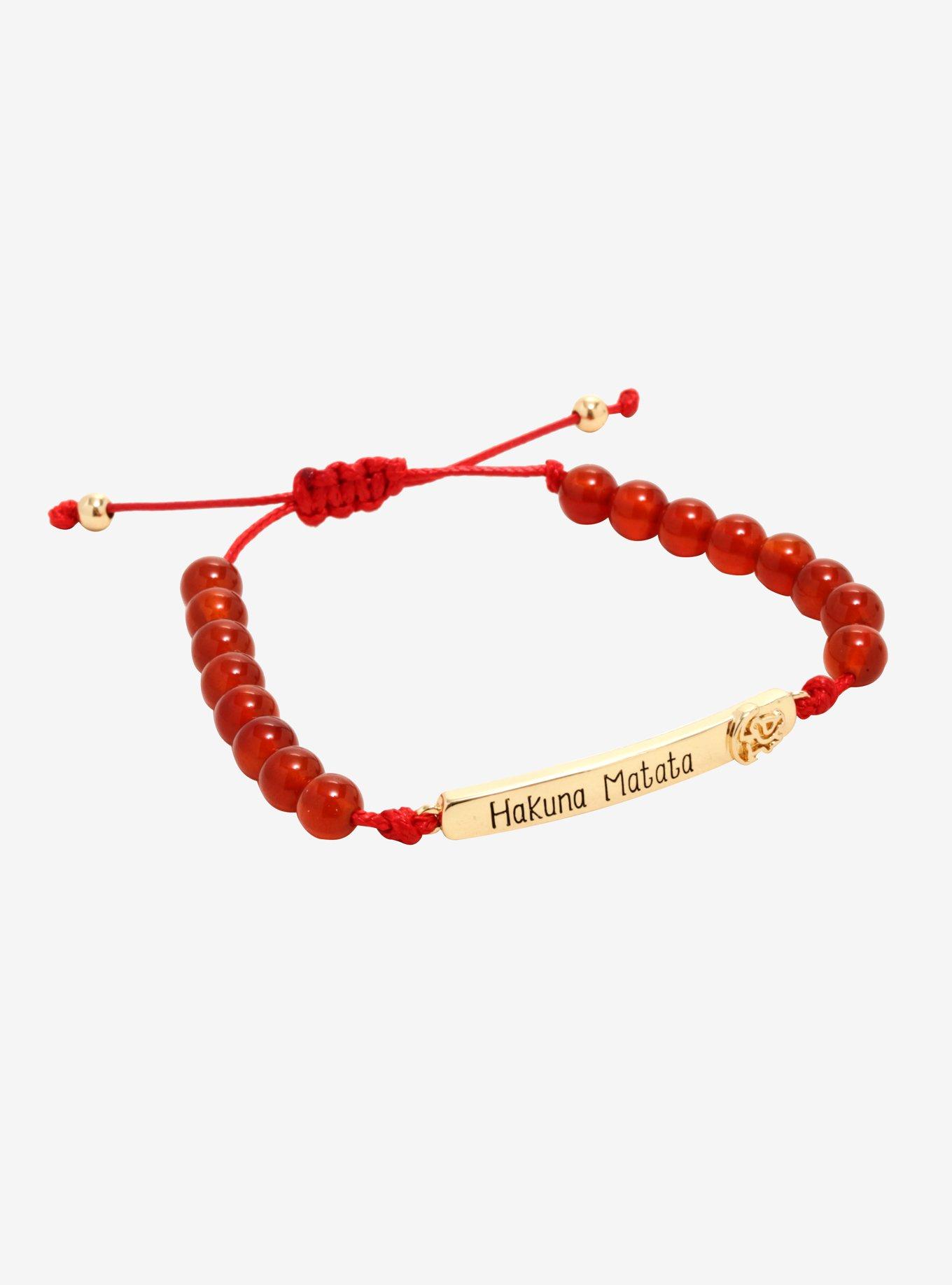 Disney The Lion King Hakuna Matata Bar Bracelet, , hi-res