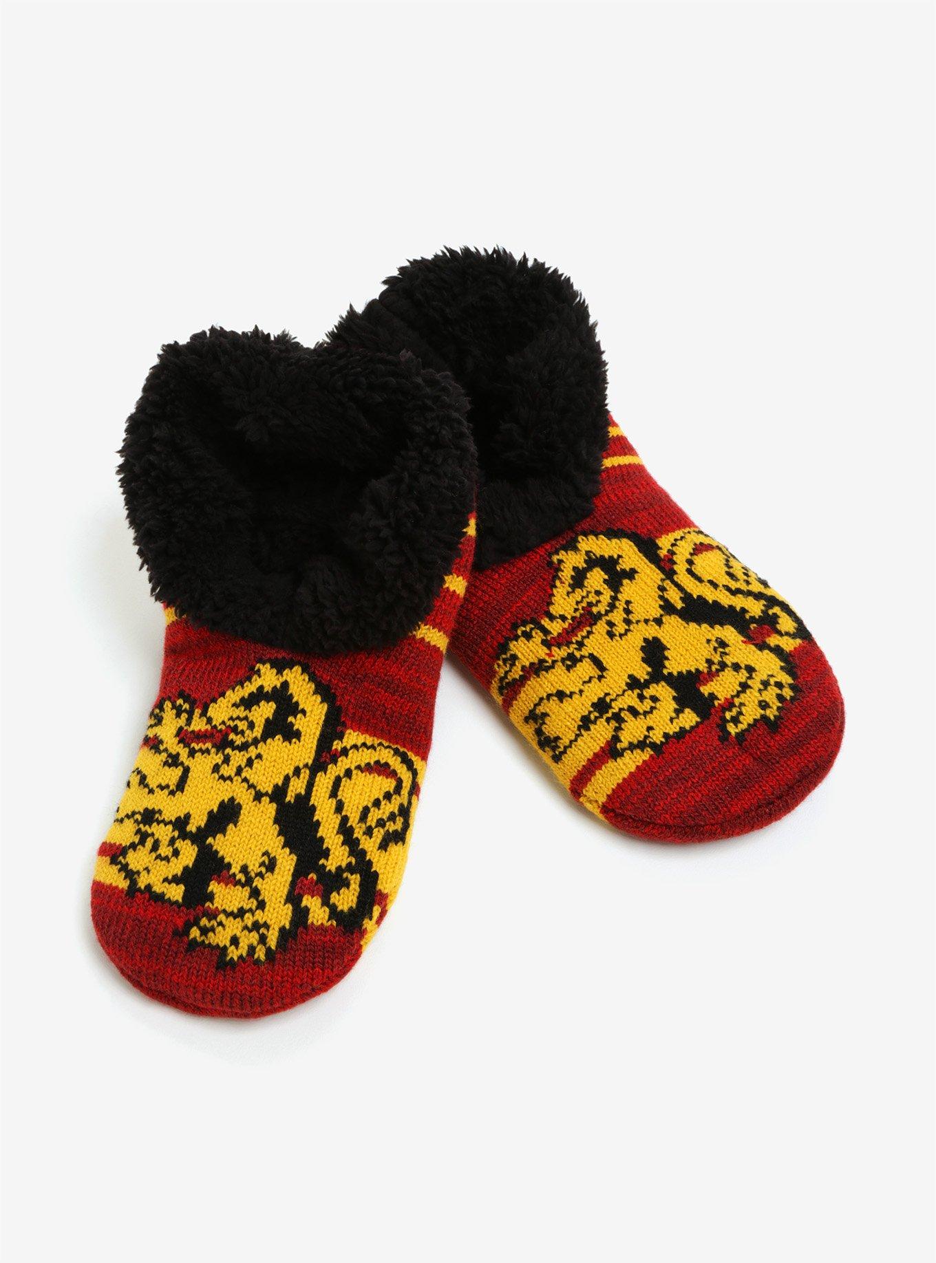 Harry Potter Gryffindor Cozy Slippers, , hi-res