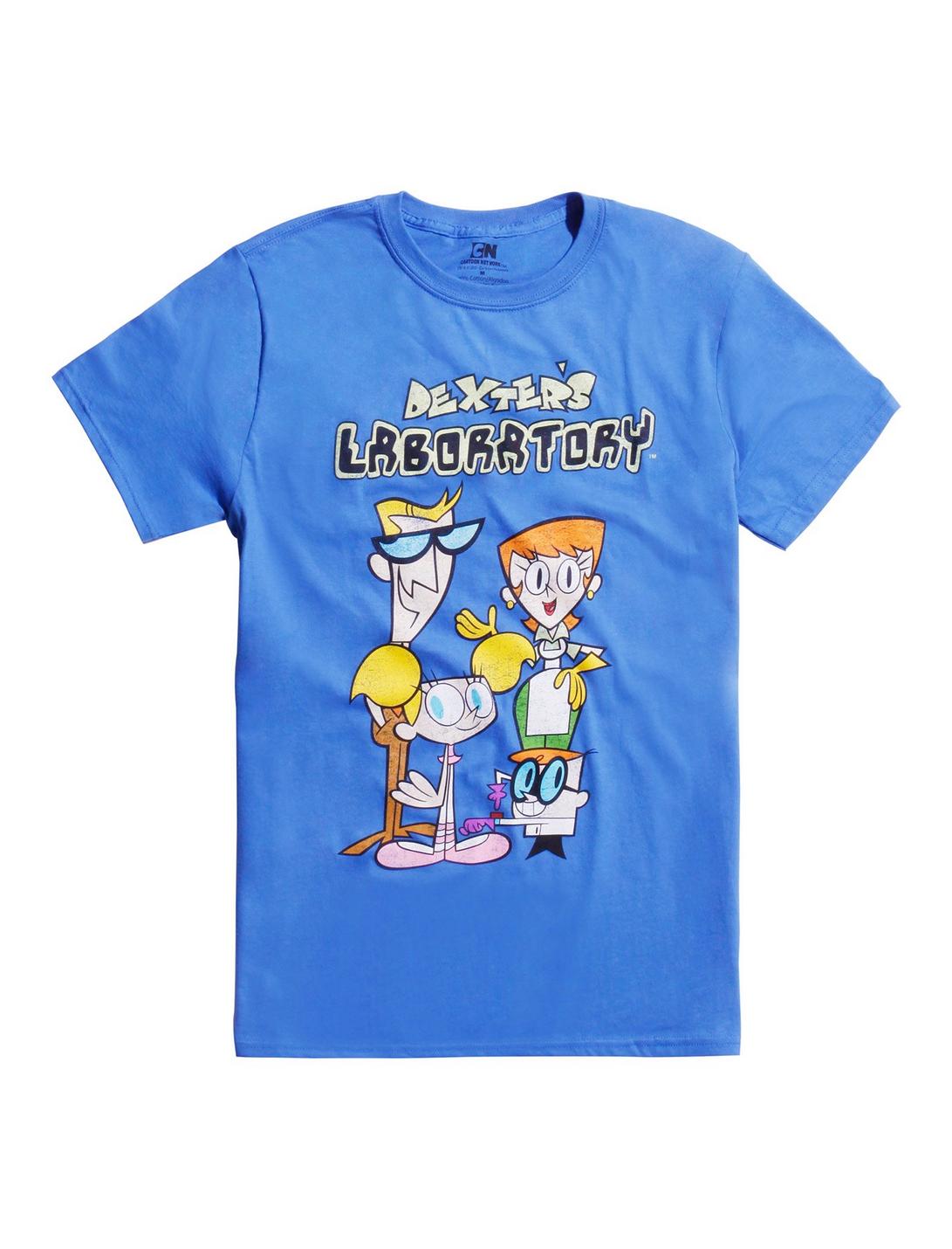 Dexter's Laboratory Family T-Shirt, BLUE, hi-res