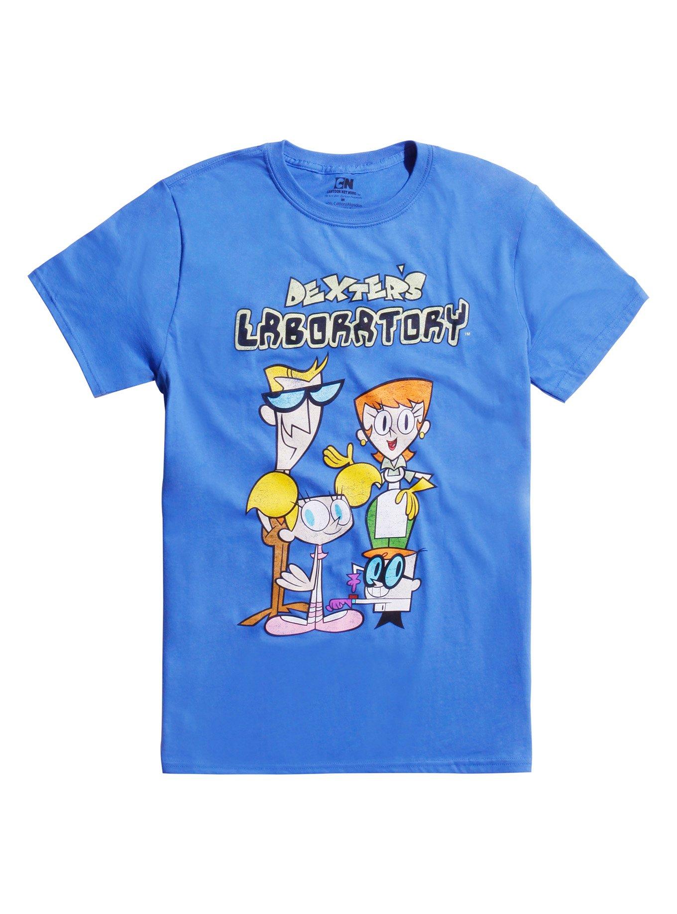 Dexter's Laboratory Family T-Shirt, BLUE, hi-res