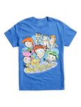 The Fairly Oddparents Group T-Shirt, BLUE, hi-res