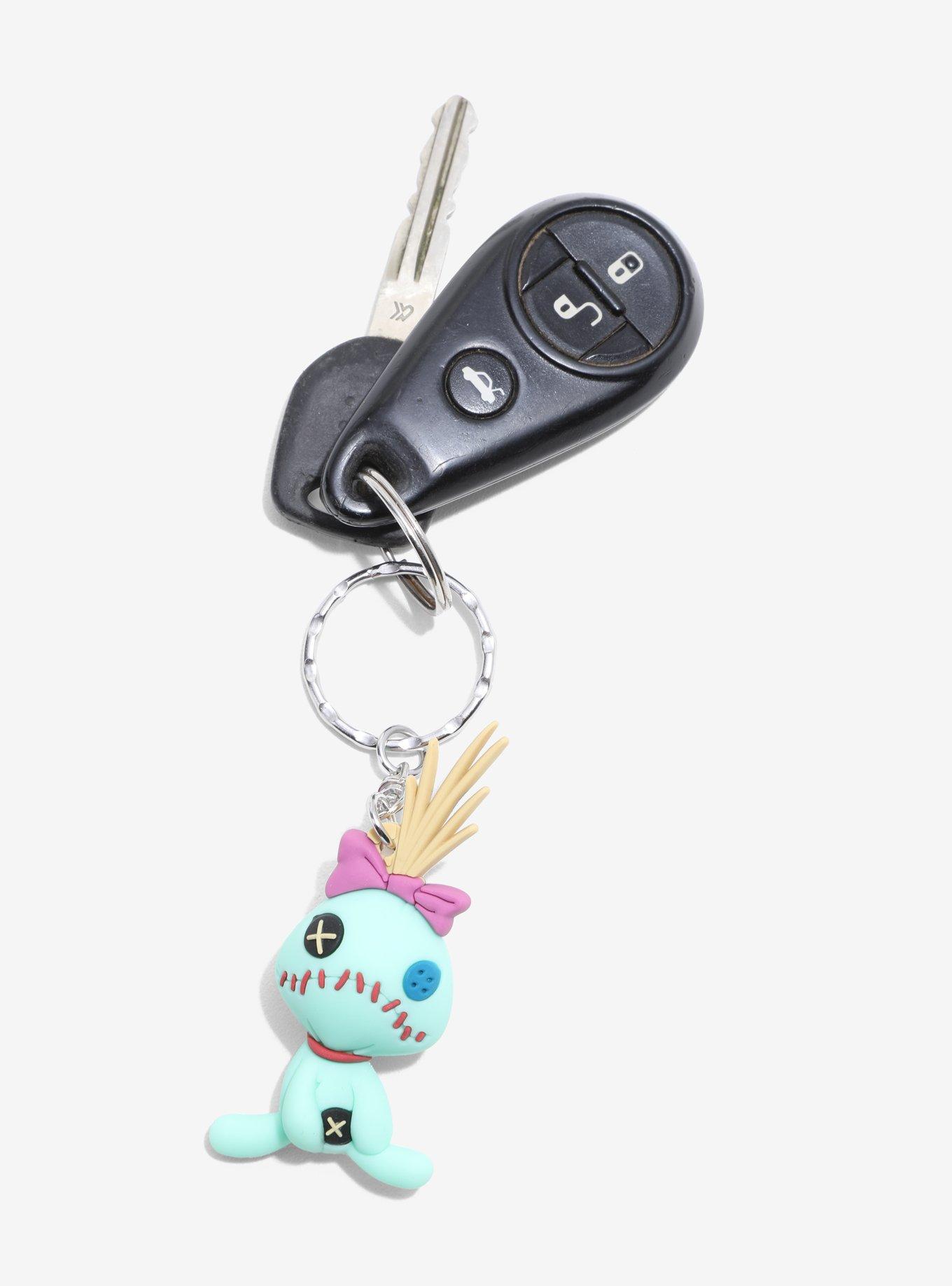 Cute 3D Lilo and Stitch Keychain Online