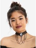 The Nightmare Before Christmas Lace Cameo Choker, , hi-res