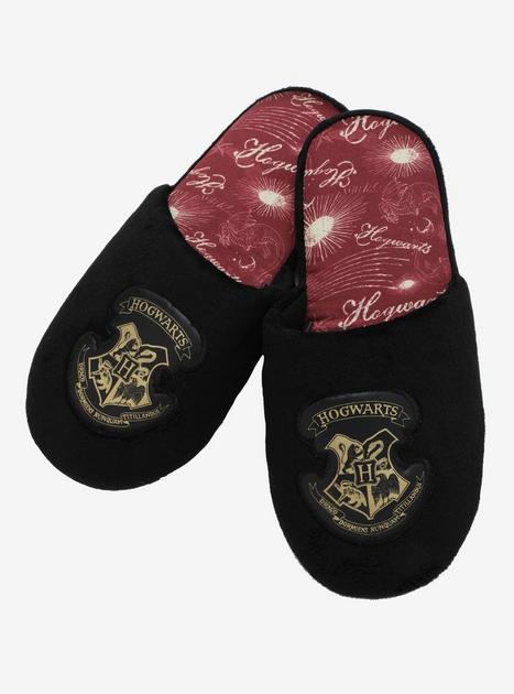 Harry Potter Hogwarts Slippers | BoxLunch