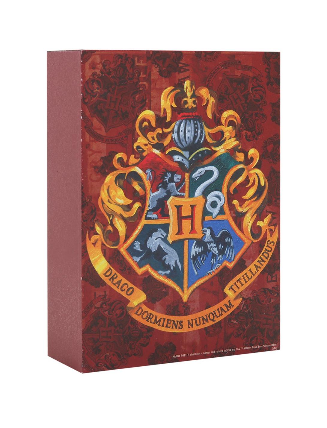 Hogwarts Crest Wood Wall Art, , hi-res