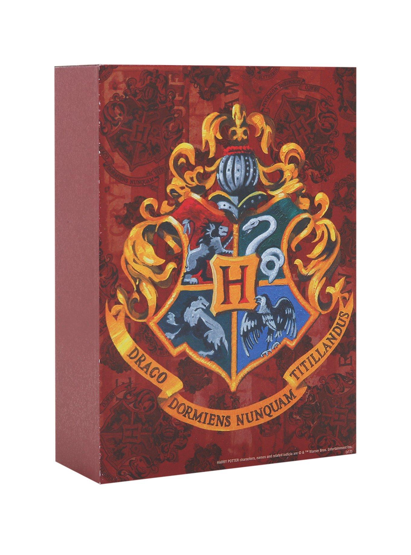 Hogwarts Crest Wood Wall Art, , hi-res