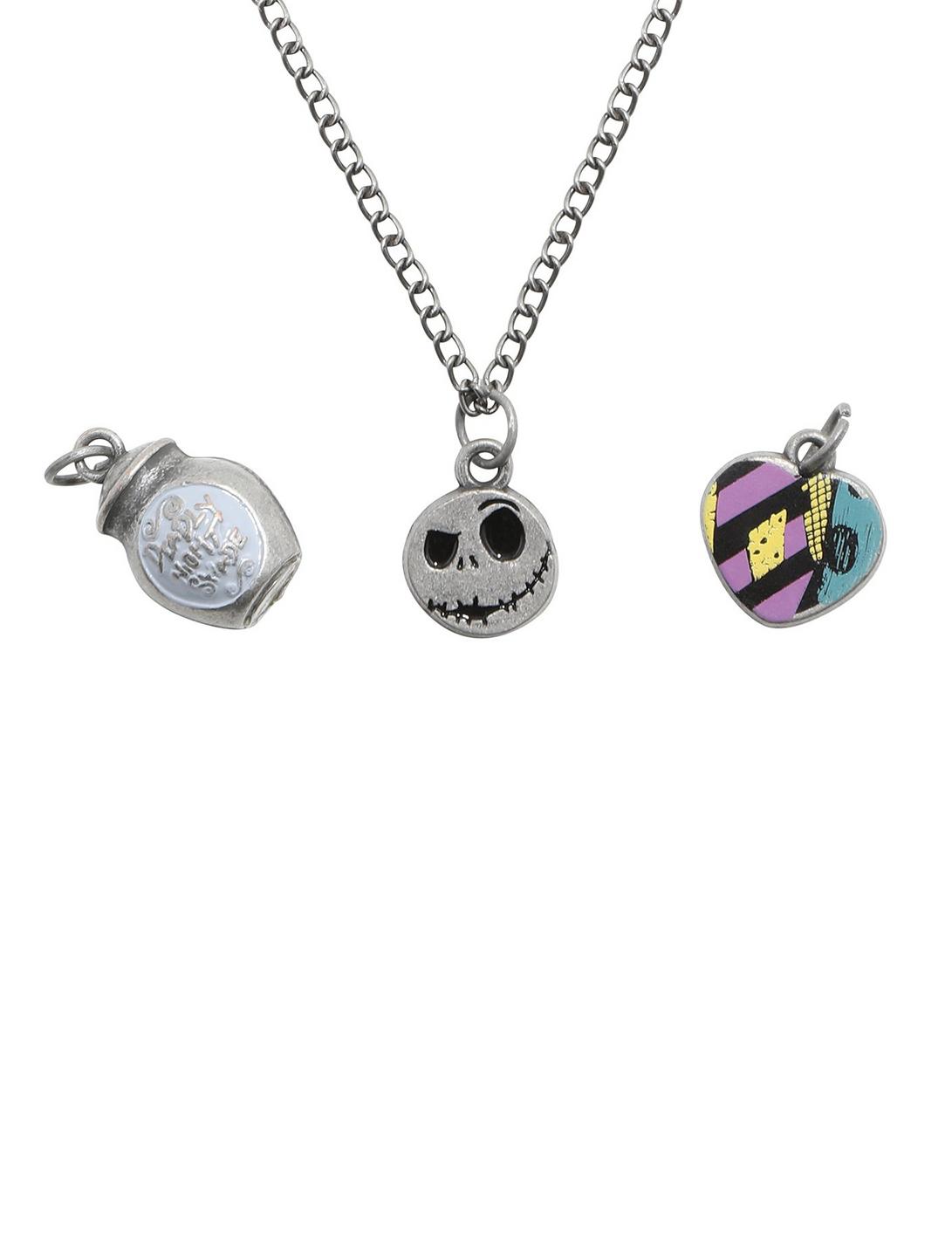 The Nightmare Before Christmas Multi-Charm Necklace, , hi-res