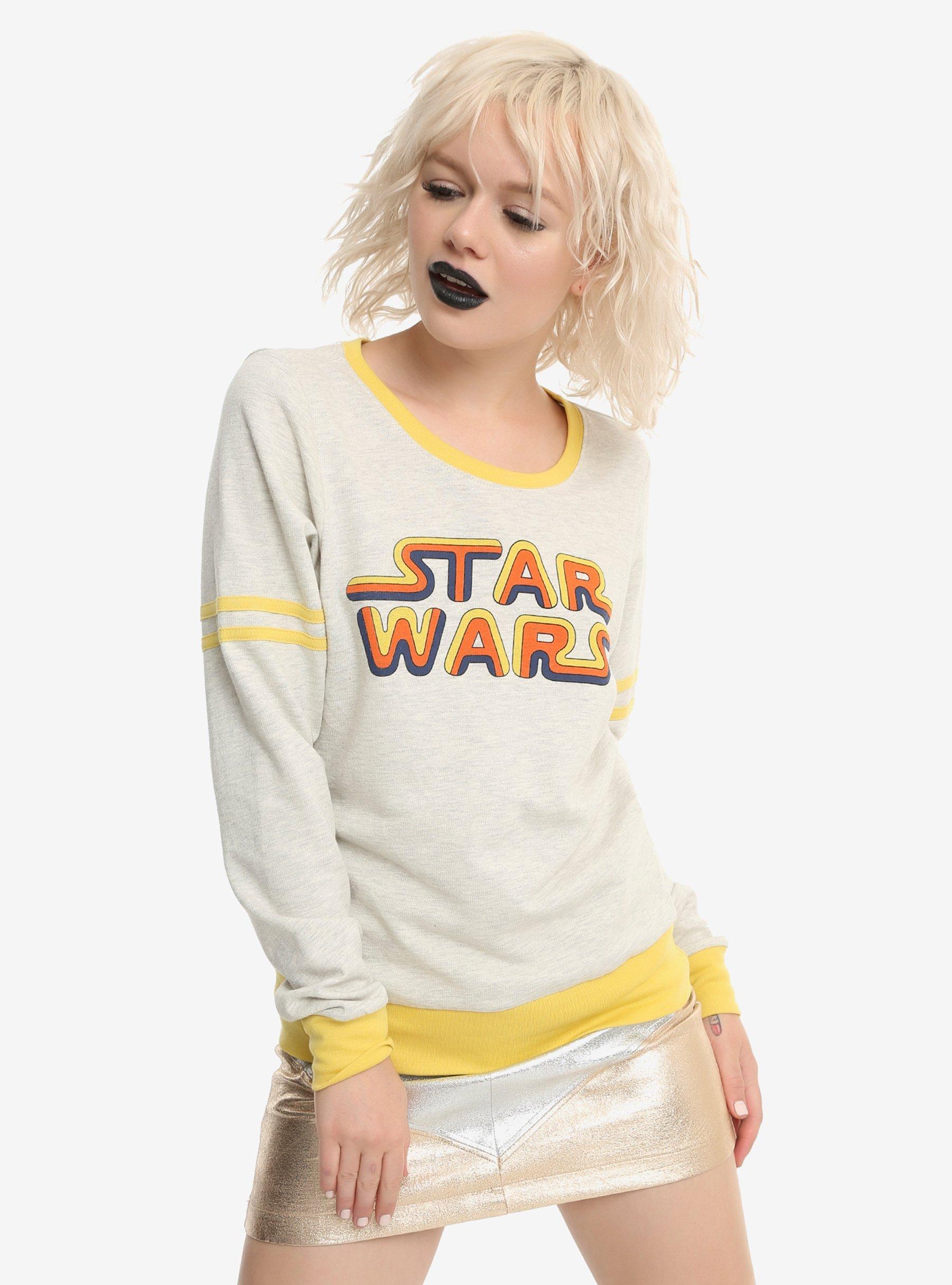 Her Universe Star Wars Classic Logo Retro Girls Sweater | Hot Topic