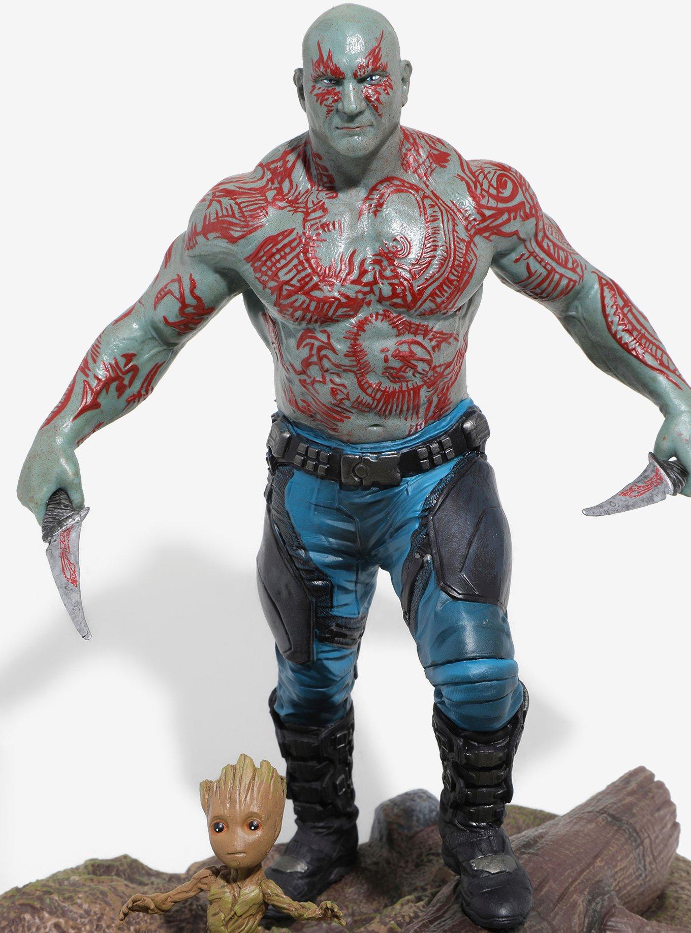 Marvel Gallery Guardians Of The Galaxy Vol. 2 Drax & Baby Groot Statue, , hi-res