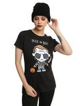 Halloween Michael Myers Chibi Girls T-Shirt, BLACK, hi-res