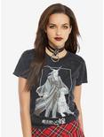 The Ancient Magus' Bride Mineral Wash Girls T-Shirt, BLACK, hi-res