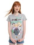 Miss Kobayashi's Dragon Maid Dragons Girls T-Shirt, GREY, hi-res