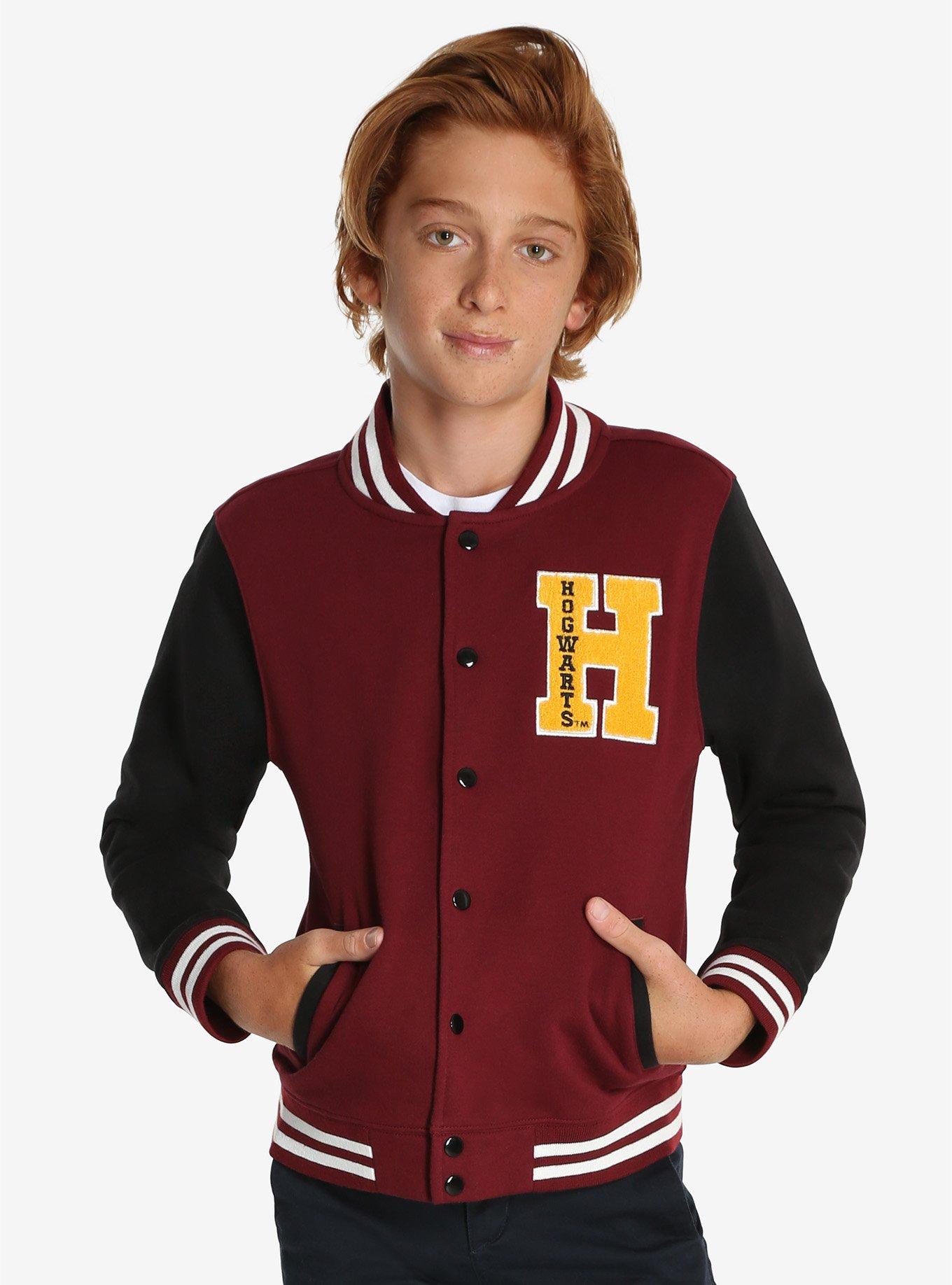 Buy Harry Potter Hogwarts Crest Varsity Jacket Mini Backpack at Loungefly.