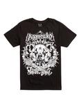 Aggretsuko Tomorrow Is A New Day T-Shirt Hot Topic Exclusive, BLACK, hi-res