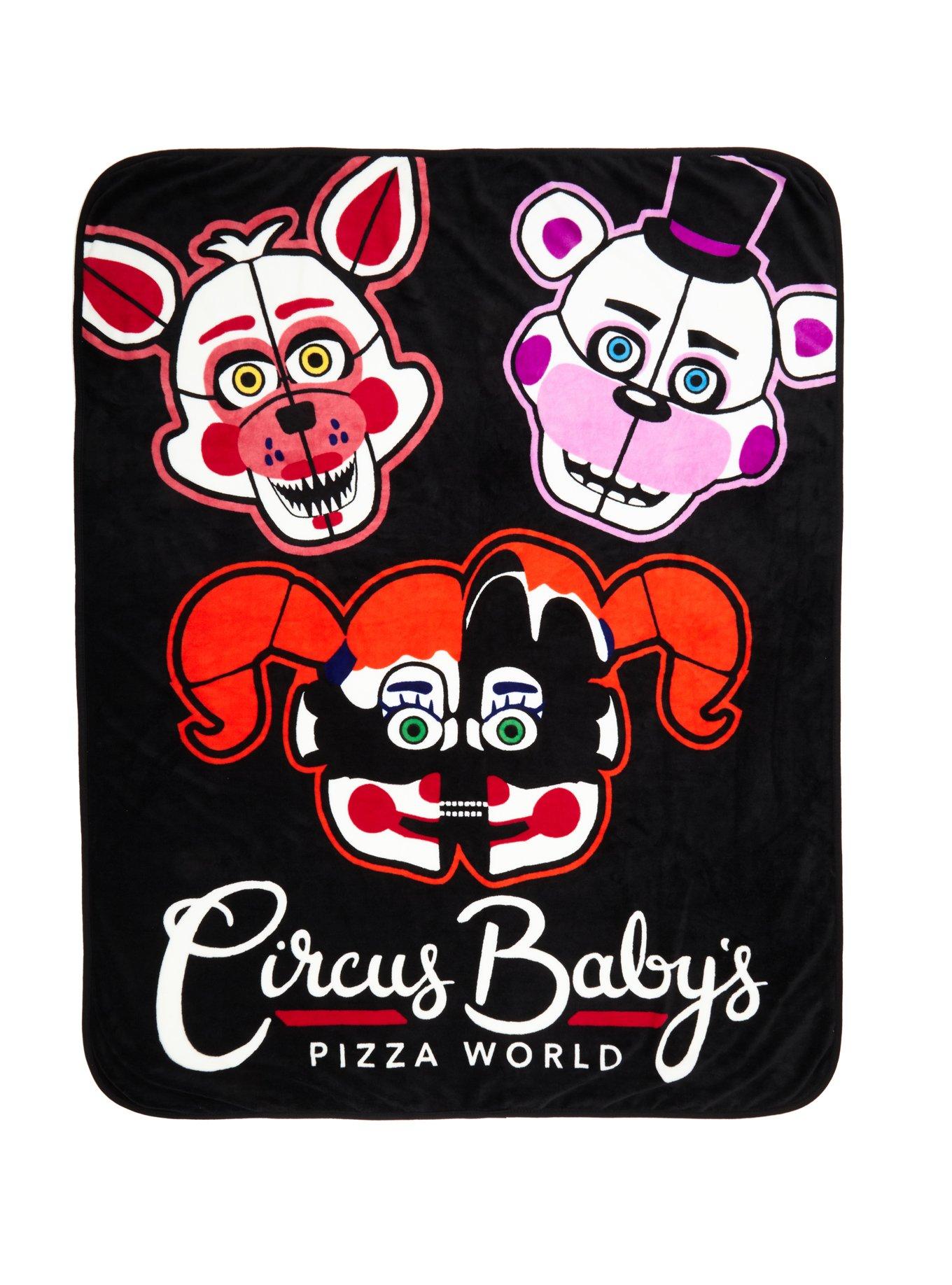 Circus outlet baby blanket