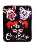 Five Nights At Freddy's: Sister Location Circus Baby's Pizza World Throw Blanket, , hi-res