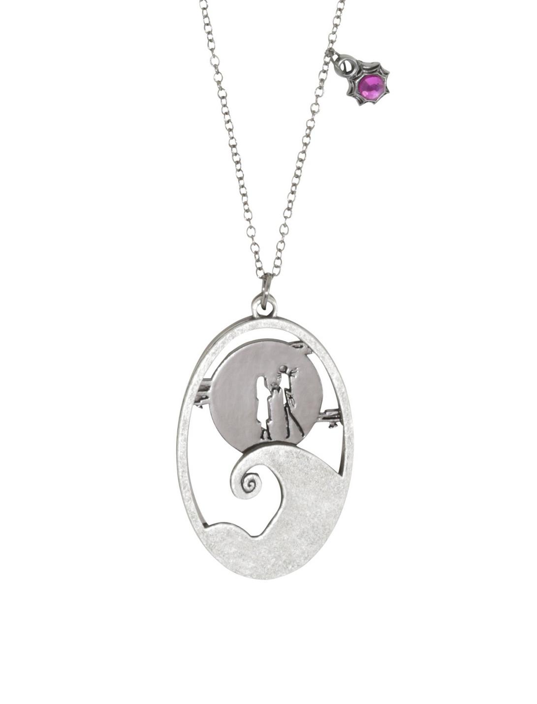 The Nightmare Before Christmas Spiral Hill Pendant Necklace, , hi-res
