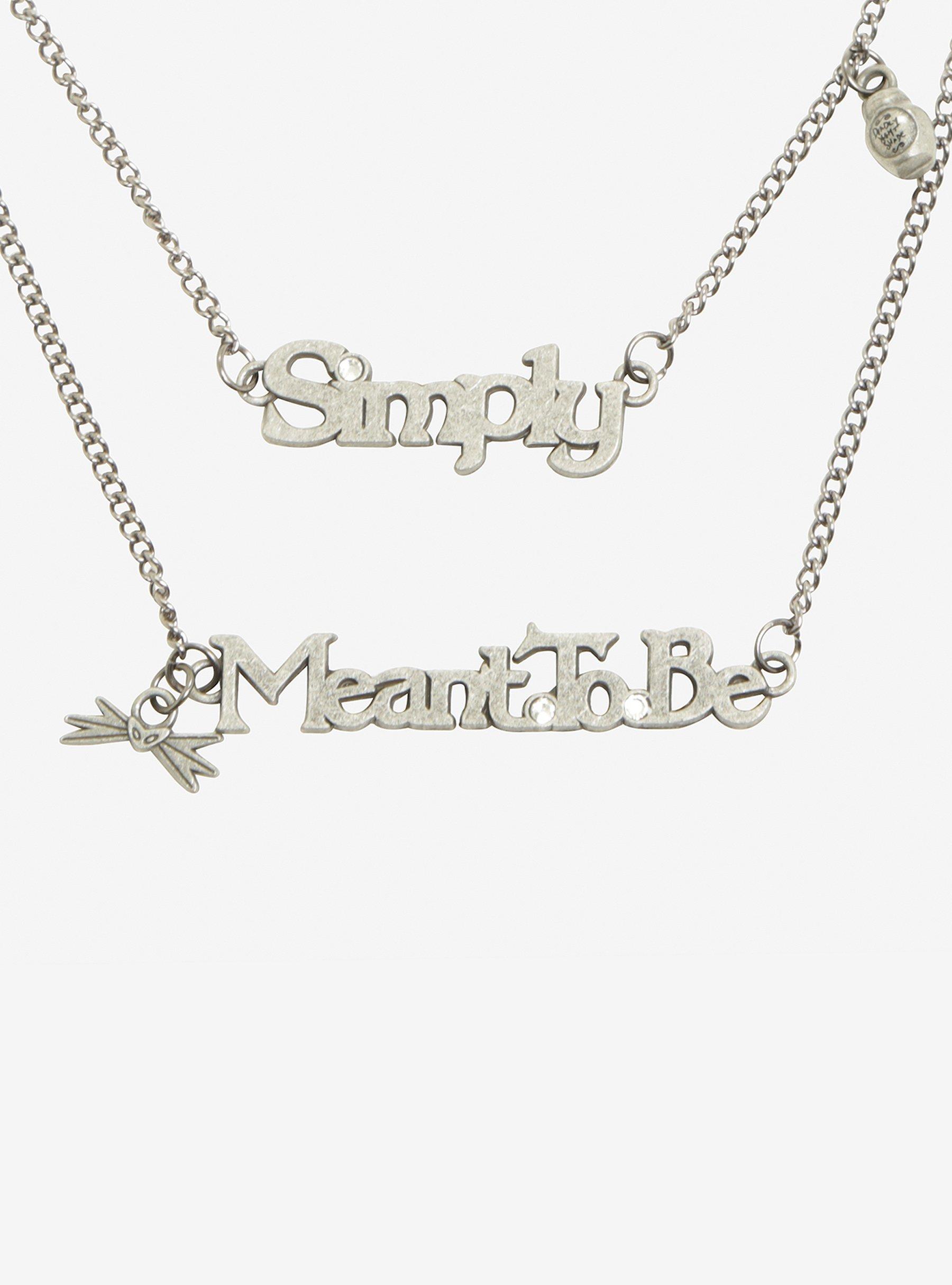 The Nightmare Before Christmas Simply Meant To Be Layer Necklace, , hi-res