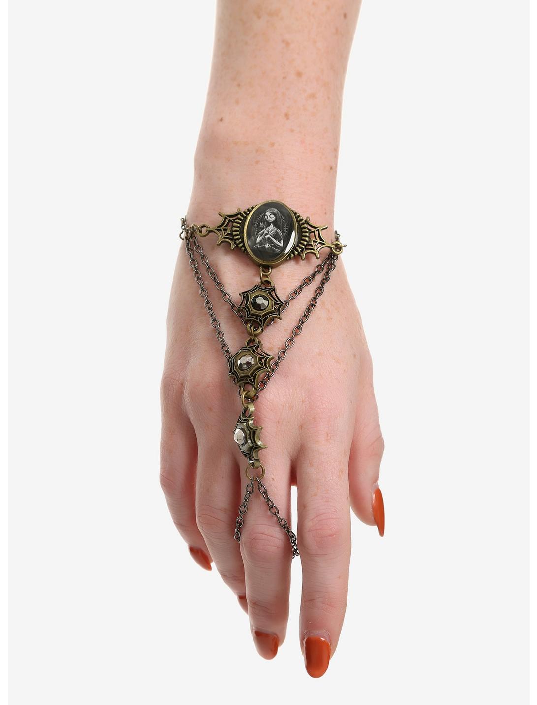 The Nightmare Before Christmas Sally Hand Ring Bracelet, , hi-res
