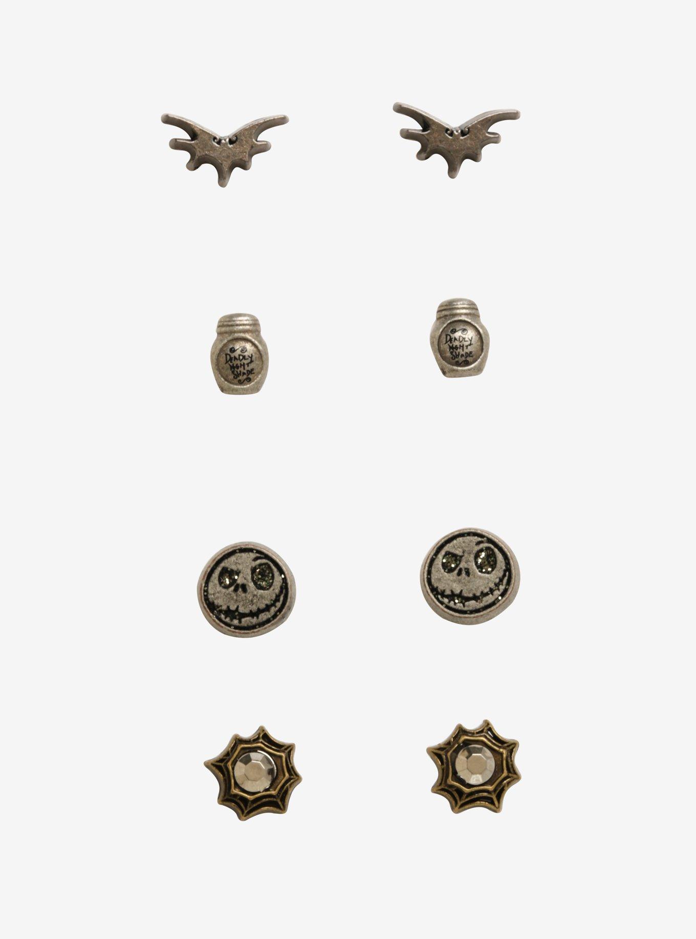 The Nightmare Before Christmas Stud Earring Set, , hi-res