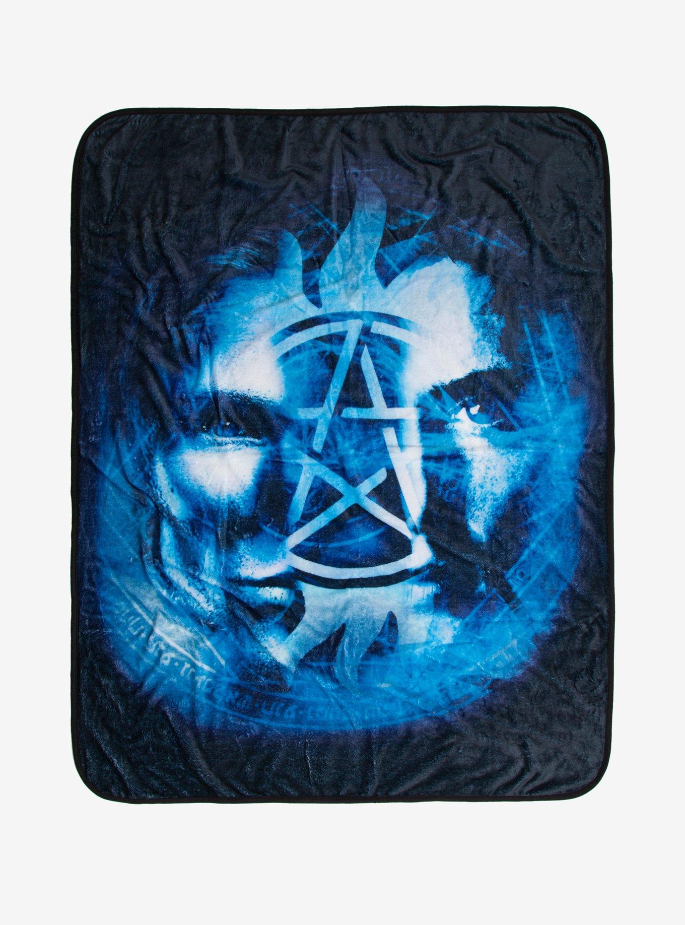 Supernatural Brothers Anti-Possession Throw Blanket, , hi-res